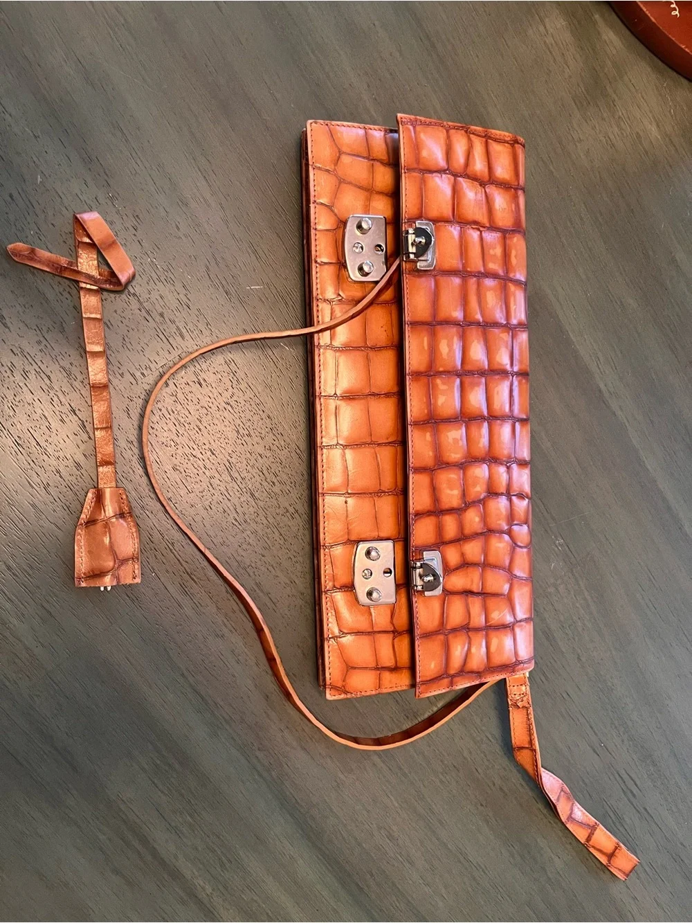BCBG stylish croc